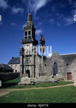 Die Bretagne ist eine Region im nordwesten Frankreich und besteht aus Finistère im Westen, Côtes-d'Armor im Norden, Ille-et-Vilaine im Norden Osten, Loire-Atlantique im Südosten und Morbihan im Süden an den Golf von Biskaya. Stockfoto