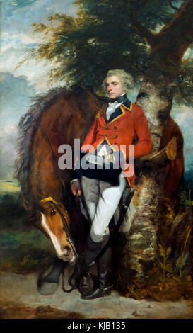 Captain George K. H. Coussmaker, Sir Joshua Reynolds, 1782, Metropolitan Museum of Art, Manhattan, New York City, USA, Nordamerika Stockfoto