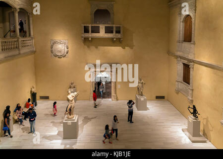 Terrasse von der Burg in Velez Blanco, in der Nähe von Almeria, sechzehnten Jahrhundert, Spanisch, Architektur, Metropolitan Museum of Art, Manhattan, New York City, Stockfoto