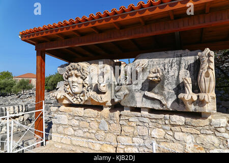 Tempel des Apollo, Didim, Türkei ruiniert Stockfoto