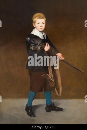 Boy with a Sword, Edouard Manet, 1861, Metropolitan Museum of Art, Manhattan, New York City, USA, Nordamerika Stockfoto