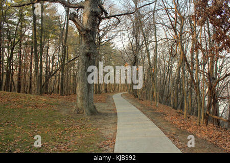 Gfp iowa Pikes Peak State Park Weg Stockfoto