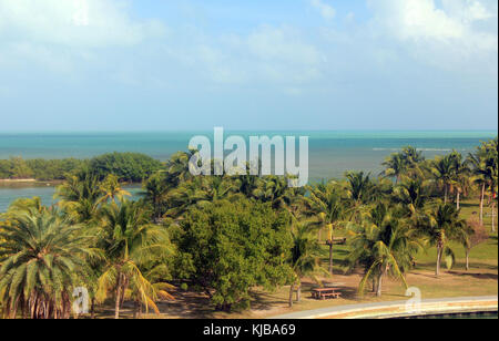 Gfp florida Biscayne National Park auf der Suche nach Florida Bay Stockfoto
