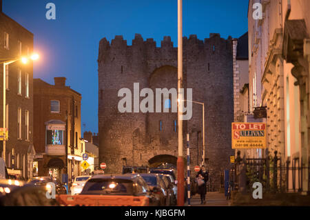 Saint Laurence Tor in Galway, Irland Stockfoto