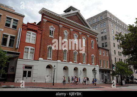 Ford's Theater, 511 10 ST NW, Washington DC, USA. Stockfoto