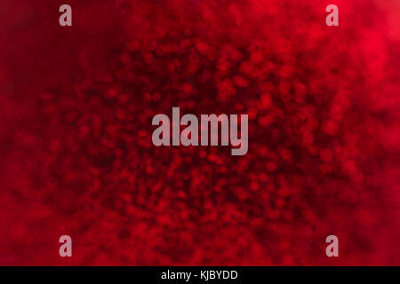 Defokussierten abstrakt rot leuchten Hintergrund Stockfoto