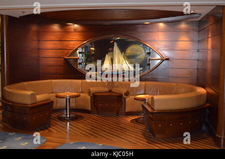 In der Lounge auf der radiance of the Seas Stockfoto