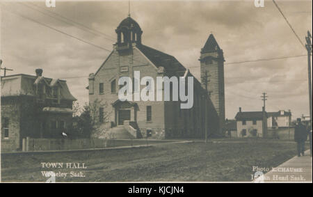 Rathaus, Wolseley, Sask (HS 85 10 25902) Stockfoto