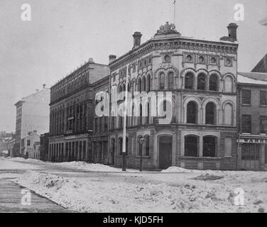 Royal Insurance Company, Wellington St. E., s.e. Ecke der Yonge Street, 1967 Stockfoto