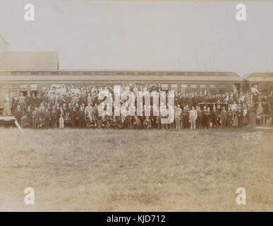 Der Minnesota State Bankers' Association bei Napinka, Manitoba, Juni 27th, 1902 Foto A 124 (HS 85 10 13132) Stockfoto