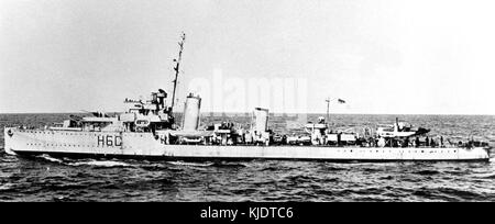 HMCS Ottawa, ein Schiff der Königlich Kanadischen Marine. Stockfoto