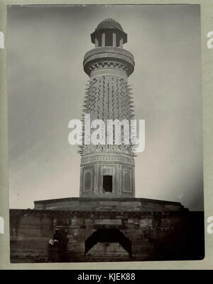 Elephant Tower Fatehpur Sikri in den 1890er Jahren Stockfoto