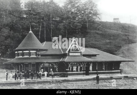 Huron County Museum & historisches Gefängnis Goderich CPR-station Stockfoto