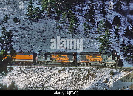 Roger Puta's Photos von der Denver und Rio Grande Western Ski Zug im Januar 1985 (29377208672) Stockfoto