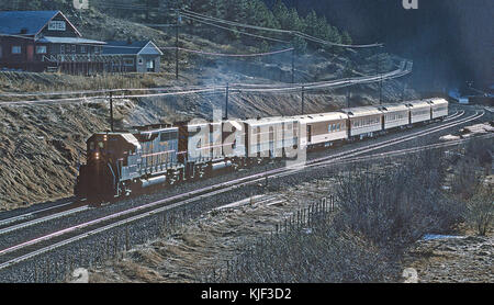 Roger Puta's Photos von der Denver und Rio Grande Western Ski Zug im Januar 1985 (29405748761) Stockfoto