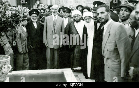 Feier der modernen Armaturen für Goharshad Moschee, Mashhad vom 13. Juni 1949 (3) Stockfoto