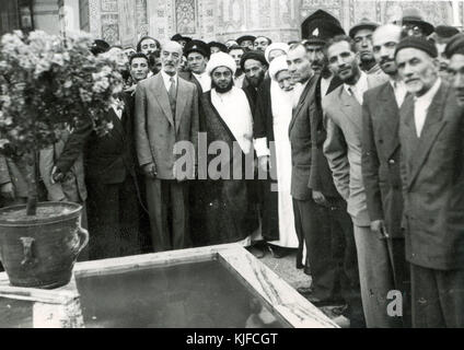 Feier der modernen Armaturen für Goharshad Moschee, Mashhad vom 13. Juni 1949 (6) Stockfoto