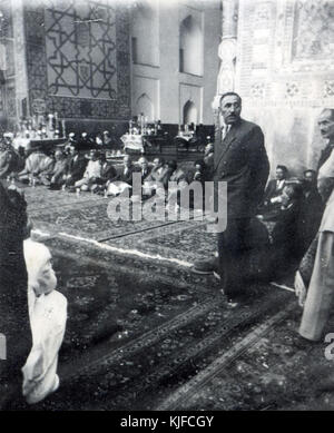 Feier der modernen Armaturen für Goharshad Moschee, Mashhad vom 13. Juni 1949 (7) Stockfoto