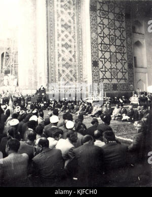 Feier der modernen Armaturen für Goharshad Moschee, Mashhad vom 13. Juni 1949 (8) Stockfoto