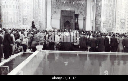 Feier der modernen Armaturen für Goharshad Moschee, Mashhad vom 13. Juni 1949 (15) Stockfoto