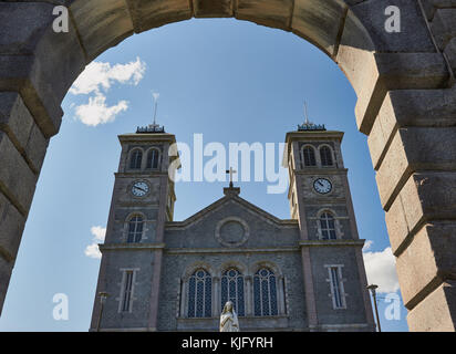 Basilika St. Johannes der Täufer (1855) Römisch-katholische Kirche, St. John's, Avalon Halbinsel, Neufundland, Kanada Stockfoto