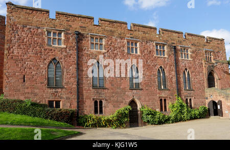 Shrewsbury Castle, Shrewsbury, Shropshire, England, Vereinigtes Königreich Stockfoto