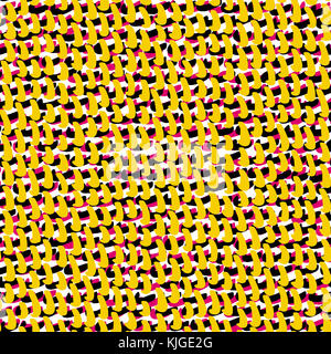 Nahtlose hand gezeichnete geometrische Muster. modernen künstlerischen Stil. Freehand digital Bürste Bleistiftstriche trendy Zusammensetzung Stockfoto