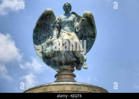 Die anglo-Boer War Memorial. Es ist auf dem Gelände des Museum für militärische Geschichte in saxonwold, Johannesburg, als der Rand Regimenter memoria bekannt war Stockfoto