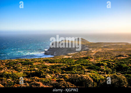 Blick vom Kap der guten Hoffnung - Südafrika Stockfoto
