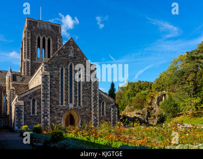 Mount St. Bernard Abtei in der Nähe von Coalville in Leicestershire England ein Zisterzienserkloster der Trappisten um 1835 gegründet. Stockfoto