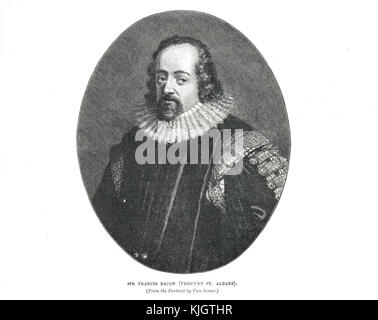 Francis Bacon, 1. Viscount St. Albans Stockfoto