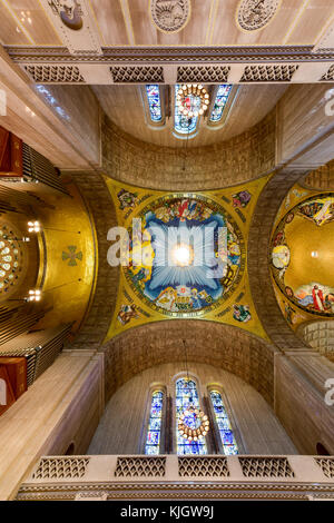 Washington DC - 12. April 2015: Basilika der nationalen Heiligtum der katholischen Kirche, Washington DC, USA. Stockfoto