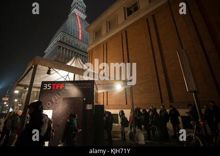 Turin, Piemont, Italien. 24 Nov, 2017 Turin, Italien - 24. November 2017: Eröffnungsfeier der 35 Torino Film Festival in Turin, Italien Quelle: stefano Guidi/zuma Draht/alamy leben Nachrichten Stockfoto