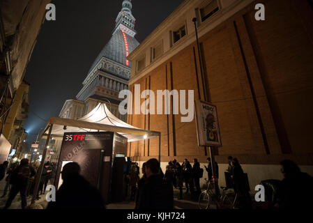 Turin, Piemont, Italien. 24 Nov, 2017 Turin, Italien - 24. November 2017: Eröffnungsfeier der 35 Torino Film Festival in Turin, Italien Quelle: stefano Guidi/zuma Draht/alamy leben Nachrichten Stockfoto