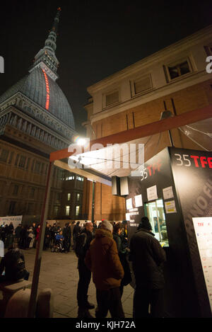 Turin, Piemont, Italien. 24 Nov, 2017 Turin, Italien - 24. November 2017: Eröffnungsfeier der 35 Torino Film Festival in Turin, Italien Quelle: stefano Guidi/zuma Draht/alamy leben Nachrichten Stockfoto