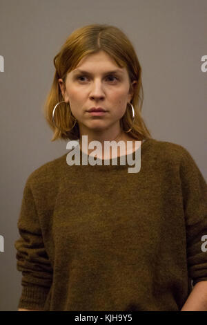 Turin, Italien. November 2017. Die französische Schauspielerin Clémence Poésy (Clemence Poesy) beim Torino Film Festival Credit: Marco Destefanis/Alamy Live News Stockfoto