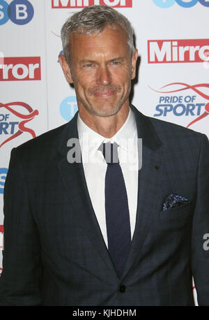 Nov 22, 2017 - Mark an Stolz Förderung des Sports Awards 2017, Grosvenor House Hotel in London, England, Großbritannien Stockfoto