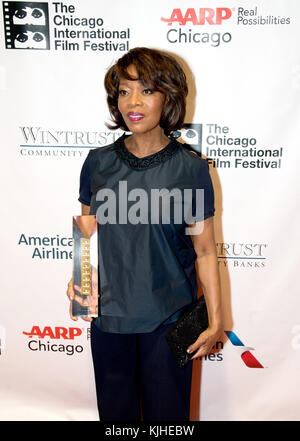 Alfre Woodard Red Carpet 21. Ausgabe des Black Perspectives Program des Chicago International Film Festival, AMC River East, Chicago, IL, USA am 21. Oktober 2017 mit: Alfre Woodard Where: Chicago, Illinois, United States Wann: 21 Oct 2017 Credit: Adam Bielawski/WENN.com Stockfoto