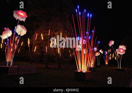 Weihnachten in Kew Stockfoto