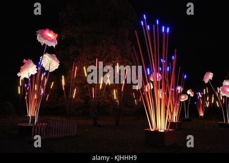 Weihnachten in Kew Stockfoto