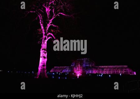 Weihnachten in Kew Stockfoto