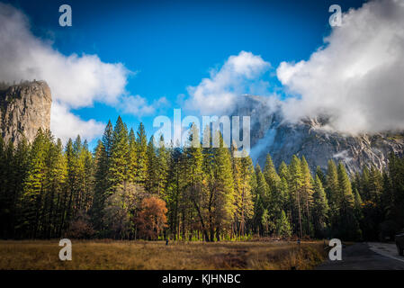 Landschaft des Yosemite National Park, Kalifornien Stockfoto