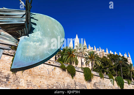 Die Kathedrale von Palma, Mallorca, Balearen, Spanien Stockfoto