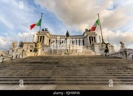 Vittorio Emmanuele II Monument, Rom, Latium, Italien Stockfoto