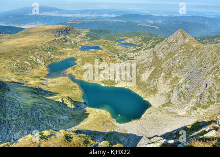 Sieben Seen von Rila, Bulgarien Stockfoto