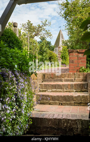 Der Mönch HAUS RODMELL EAST SUSSEX UNITED KINGDOM Stockfoto