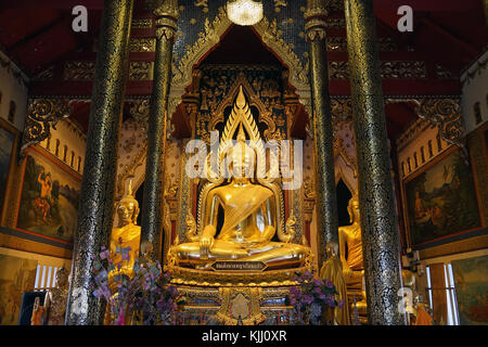 Phitsanulok buddha Thailand Tempel Buddhismus Gott reisen Religion. Stockfoto