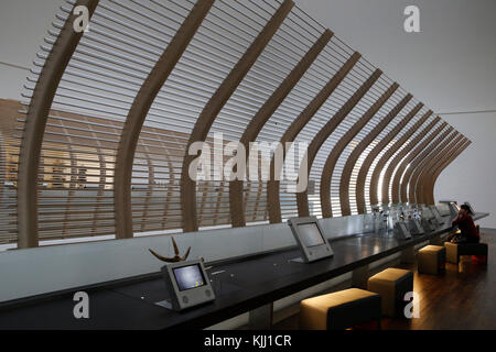 MusŽe de l'homme, Museum der Menschheit, Paris. Frankreich. Stockfoto