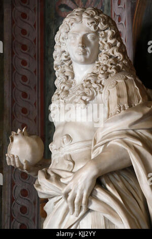 Die Kapitolischen Museen, Rom. Sala dei Capitani. Halle der Kapitäne. Italien. Stockfoto