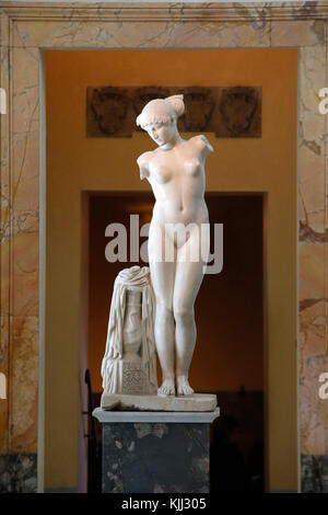 Die Kapitolischen Museen, Rom. Statue des Esquilin Venus. Parischem Marmor, 1141. Italien. Stockfoto